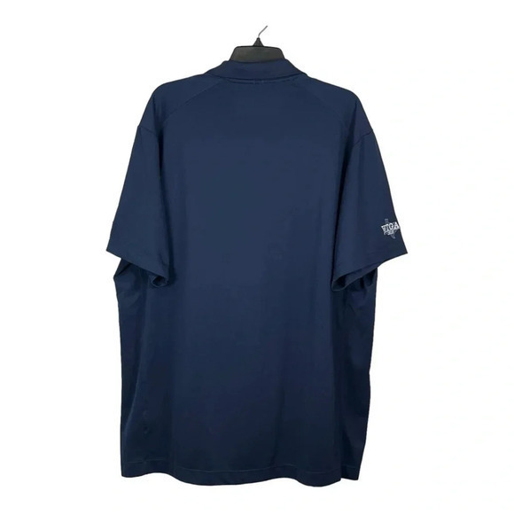 Nike Golf Polo Dri-Fit Fields Ranch Golf Course Texas Navy‎ Blue Men Size XXL - Picture 6 of 8